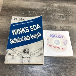 WINKS SDA Basic Edition Statistical Analysis with Software 6th Edition Book - Imagen 1 de 12