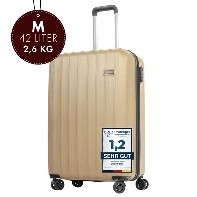 Handgepäckkoffer Trolley Hartschale – 37x55x22 cm – 42 Liter – Reisekoffer klein - Bild 1 von 4