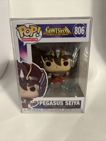 Funko Pop! Saint Seiya: Knights of the Zodiac - Pegasus Seiya W/ Protector Cover