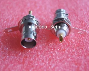 10 piezas BNC hembra gato mamparo panel de soldadura montaje conector recto - Imagen 1 de 1
