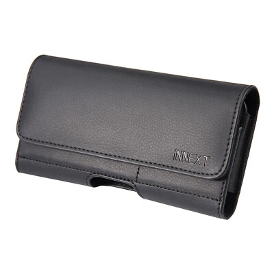 Funda de cuero PU con clip para cinturón para iPhoneXs Max 11 Pro max Galaxy S9+ Foto 1 de 4