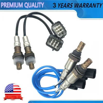 Set of 4 New Oxygen Sensor For Acura TL 2007-2008 3.2L 3.5L V6 234-5010 234-4351 - Imagem 1 de 4