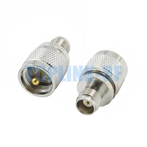 10x UHF PL-259 Male Plug to TNC Female Jack Adapter TNC-UHF PL259 Connector - Zdjęcie 1 z 5