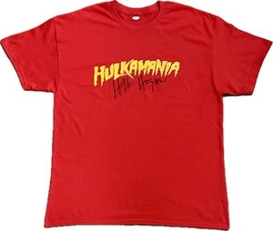 Hulk Hogan Signed Autographed RED Shirt JSA Authenticated - Picture 1 of 3