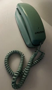 Teléfono Spectra de colección línea de ajuste de teléfono verde azulado montaje años 90 sin probar - Imagen 1 de 7