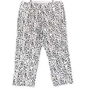 Pantalone Susan Graver Maglia Donna 2X Nero Beige Elasticizzato Poli 2 Tasche Pull On Nuovo con etichette - Foto 1 di 5