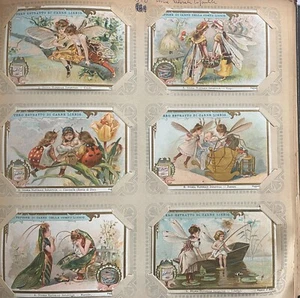 6 Chromos Liebig Italiano Número S576 Historia Natural Infantil Año 1898 - Picture 1 of 1