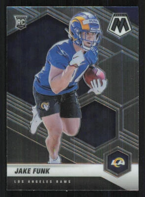 2021 Panini Mosaic #381 Jake Funk RC - Image 1 of 2