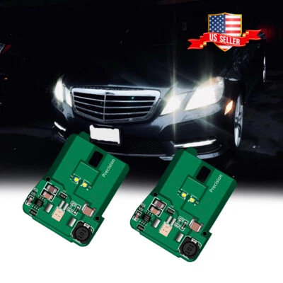 White 6000k LED Parking Position Light For 10-13 Mercedes-Benz W212 E-Class AMG - Image 1 of 4