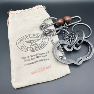 Tucker Jones House Blacksmith Wrought Iron Tavern Puzzle - MATCHED SET - Picture 1 of 1