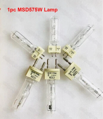 1pc MSR MSD 575W GX9.5 Metal Halide Lamp for Moving Head Sharpy Spot 575W Lights - Image 1 of 3