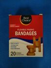 Best Choice Flexible Fabric Bandages, 10 Knuckle & 10 Fingertip Bandages