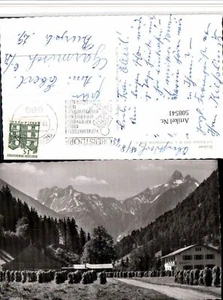 508541,Gruben b. Oberstdorf m. Kratzer u. Trettachspitze Bergkulisse - Picture 1 of 1