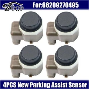 4Pcs Front & Rear Bumper Parking Assist Sensor Fits BMW 528i 535i 550i X3 M5 M6 - Picture 1 of 11