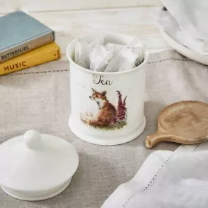 Royal Worcester Wrendale Designs Teedose (Fuchs) - Bild 1 von 2