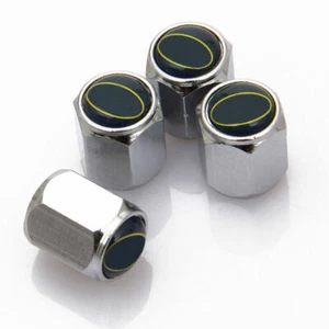 NUEVO 4 Tapas Cubierta de Tornillo Válvula de Rueda de Neumáticos para Subaru Forester Outback Coche Bicicleta AU - Imagen 1 de 3