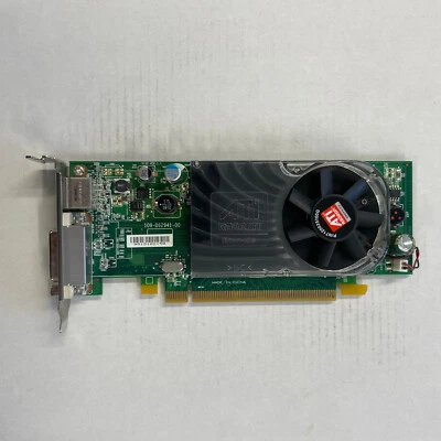 ATI RADEON HD 3450 256MB DDR2 Graphics Card PCIe x16 DMS-59 S-Video Dell 0Y104D - Image 1 of 4