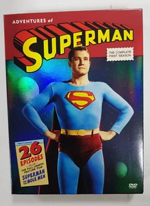 DVD -ADVENTURES OF SUPERMAN - THE COMPLETE FIRST SEASON (R1) - NM - Picture 1 of 2