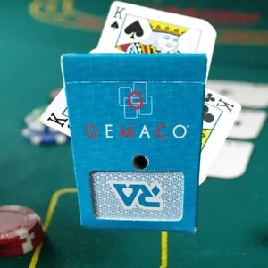 Gemaco Premium Spielkarten Casino gebrauchtes Komplettdeck Made in USA Vintage - Bild 1 von 10