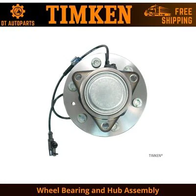 Conjunto de cojinete de rueda y buje delantero Timken para GMC Sierra 1500 2007-2013 tracción trasera Foto 1 de 4