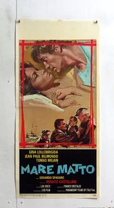 cm.33x70-MARE MATTO-LOLLOBRIGIDA-BELMONDO-DRAMMA-M11-10 - Imagen 1 de 1