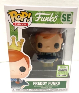 Funko Pop! Freddy Funko - Freddy Funko mit Fisch (gelbe Hose) -ECCC - mit Protektor - Bild 1 von 10
