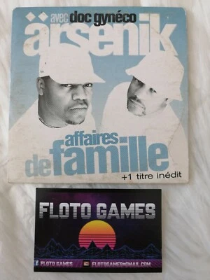 CD MUSICAL : Arsenik & Doc Gynéco - Affaires de Famille - 2 Titres - Floto Games - Photo 1/2