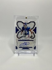 2022 National Treasures Justin Tuck AUTO Card Signatures SP #/99 NY Giants!