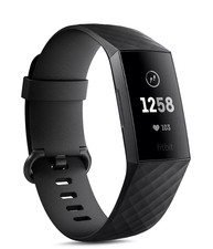 Fitbit Charge 3 Aktivitätstracker - Schwarz - Pebble