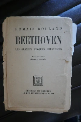 Romain Rolland Beethoven Les Grandes Epoques Creatrices - Image 1 of 4