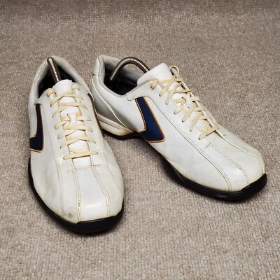 Callaway Golf Hombre 10.5US Cuero Blanco Zapatos de Golf Estilo. #M355-13.  ***Leer***. Foto 1 de 4
