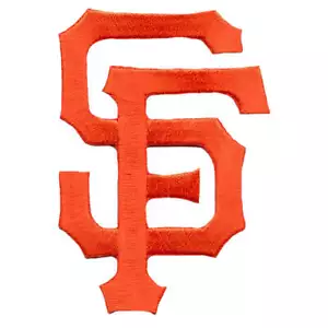 Maglia San Francisco Giants ""Sf"" scritta logo manica emblema toppa MLB - Foto 1 di 1