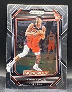 2022-23 Panini Prizm NBA MONOPOLY Johnny Davis Base Rookie Wizards RC - Picture 1 of 2