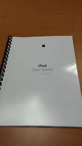 APPLE IPAD 4 & IPAD MINI iOS 6 FULLY PRINTED INSTRUCTION USER GUIDE 136 PAGES A4 - Picture 1 of 1