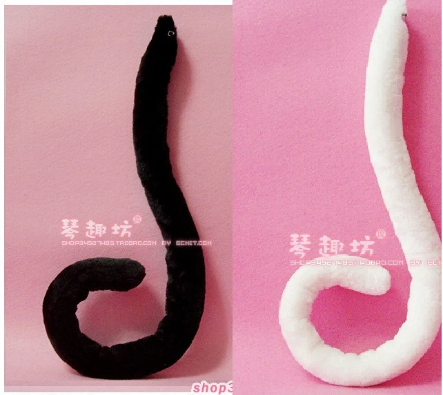 1 Hot Lolita Anime Party Cosplay Costume Cat Fox Neko Tail +Free Track - Image 1 of 1