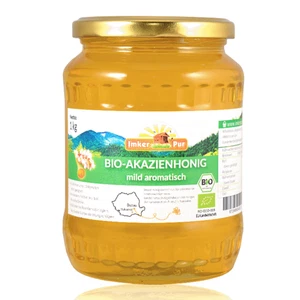 Miel de acacia orgánica de AmicultorPur, 1 kg - Imagen 1 de 5