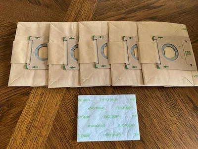 5 x Bosch Type G Vacuum Bags & 1 x Filter - Image 1 of 2