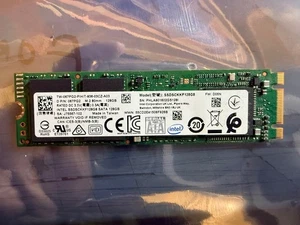 Intel 128GB M.2 SATA SSD SSDSCKKF128G8 067PG2 J75567-102 - Picture 1 of 1