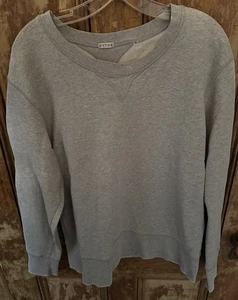 Wythe Sweatshirt Größe Medium Hellgrau 100 % Bio-Baumwolle Portugal Brustumfang 42 Zoll - Bild 1 von 4