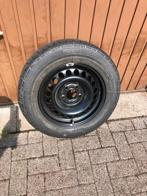 1xkomplette Reserverad Ersatzrad+Felge 195/65R15 91V für Mercedes C+EKlasse,W124 - Bild 1 von 4