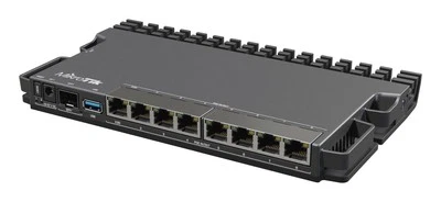 4752224007148 Mikrotik RB5009UG+S+IN wired router 2.5 Gigabit Ethernet Black Mik - Image 1 of 3