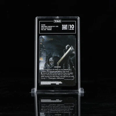 TAG 10 CLOUD 2023 FINAL FANTASY PROMOS #11-127L NOIR COLLECTION - Image 1 of 2
