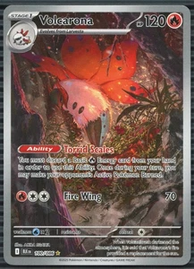2025 Pokemon SV: BLK EN-Black Bolt #100/086 Volcarona - Picture 1 of 2