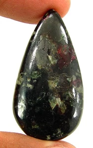 45,50 ct natürlicher Eudialyt loser Edelstein Cabochon Draht Wickelstein - 29148 - Bild 1 von 2