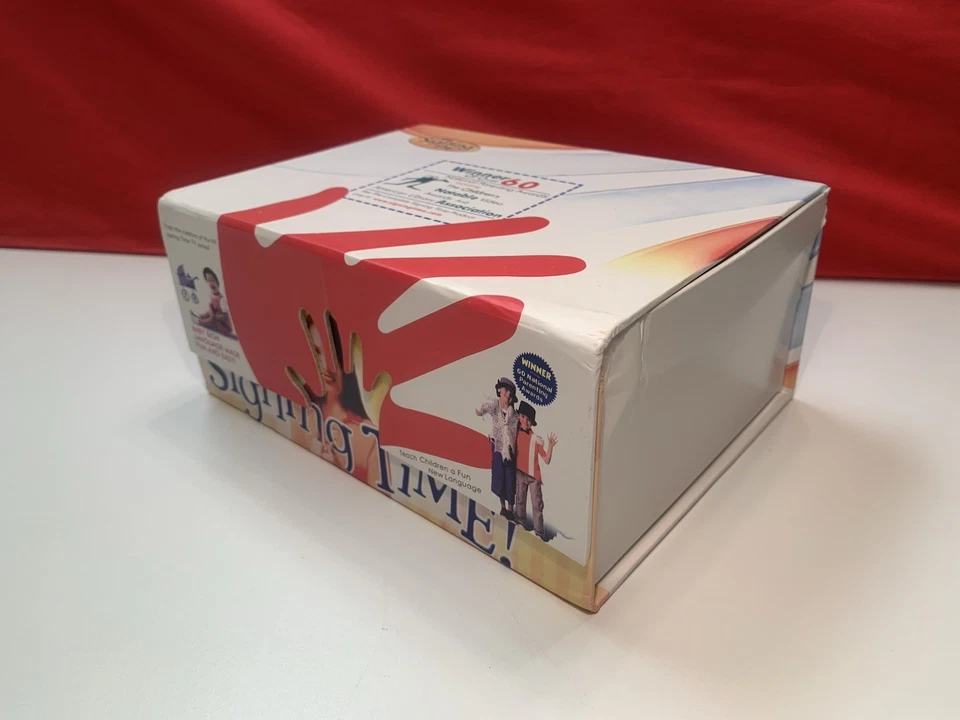 Signing Time! Box Set of 44 DVDs/CDs Signing Language Lessons Rachel Coleman NOB — 第 1/4 张图片