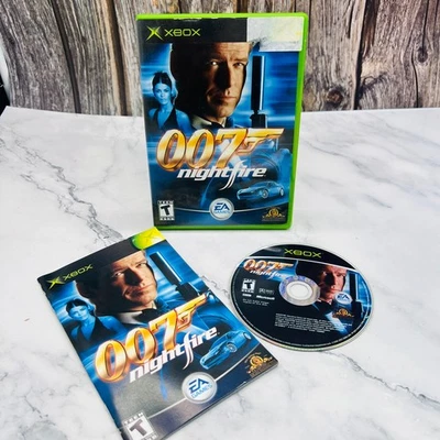 Microsoft Original OG Xbox Game - James Bond 007: Nightfire CIB Scratch Free - Image 1 of 4