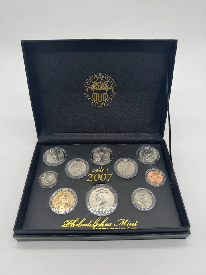 2007 Philadelphia Mint Uncirculated Coin Set – World Reserve Monetary Exchange - Image 1 of 4