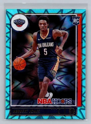 2021-22 Hoops #243 Herbert Jones Teal Explosion - Image 1 of 2