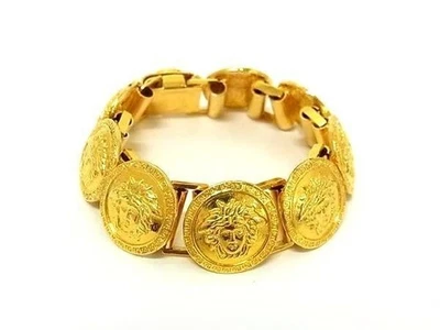 GIANNI VERSACE Gianni Versace Medusa Bracelet in Gold Metal Women's — 第 1/4 张图片