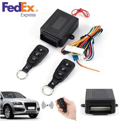 Auto SUV Remote Control Central Kit Door Locking Keyless Entry System USA Stock - Image 1 of 4